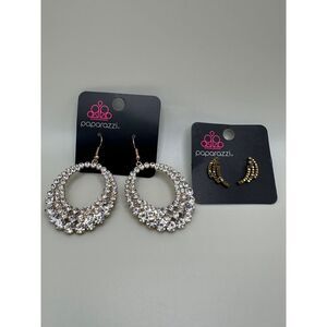 2‎ pair of brand new paparazzi earrings